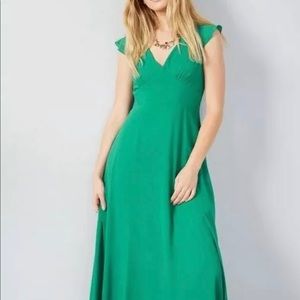 Elegant Green Women's Dress